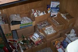 Believe it or not, each of these boxes holds nativity sets - 