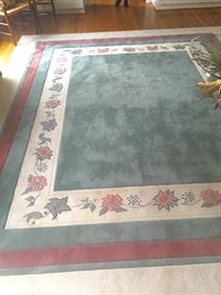 11' 6" by 14' wool rug
