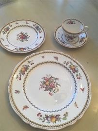 Spode "Rockingham" china, service for 12