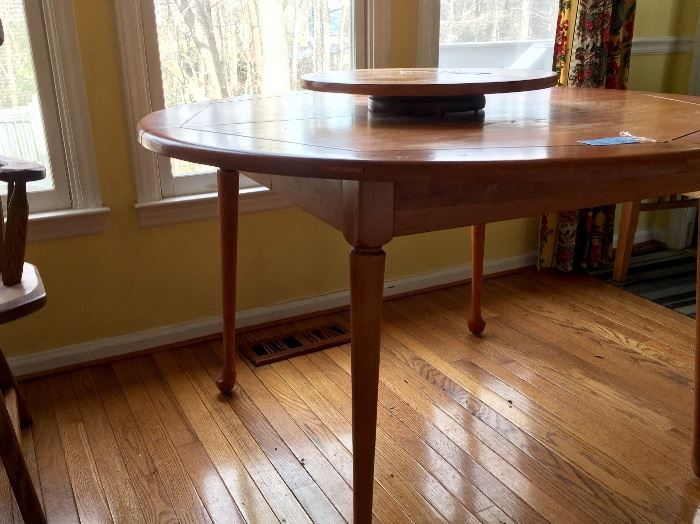 Nice Kitchen Table  ~ wood lazy susan