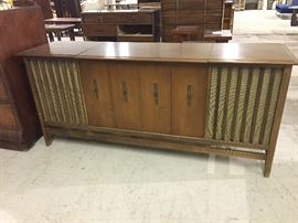 Mid-Century Stereo Console
