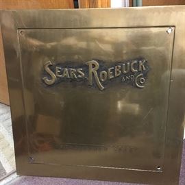 Sears Roebuck & Co. Sign (Hung outside the Sears Building)