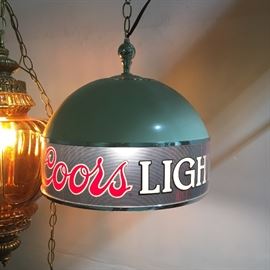 Hanging Coors Light