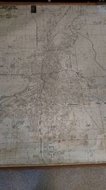 Vintage Grand Rapids City Map