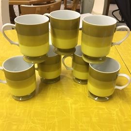 Set of Coffee Mugs From 1966