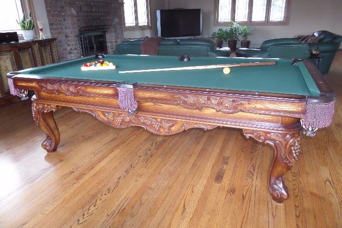 OLHAUSSEN POOL TABLE