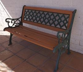 Outdoor bench