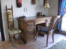Bassett desk and chair