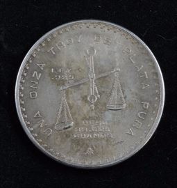 Troy ounce of silver