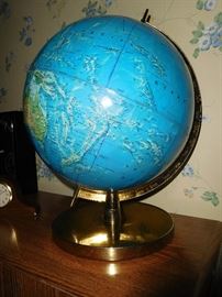 Vintage globe