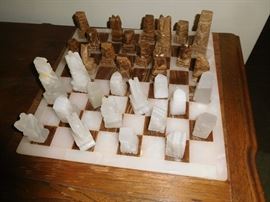 Onyx chess set