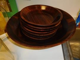 Walnut bowls
