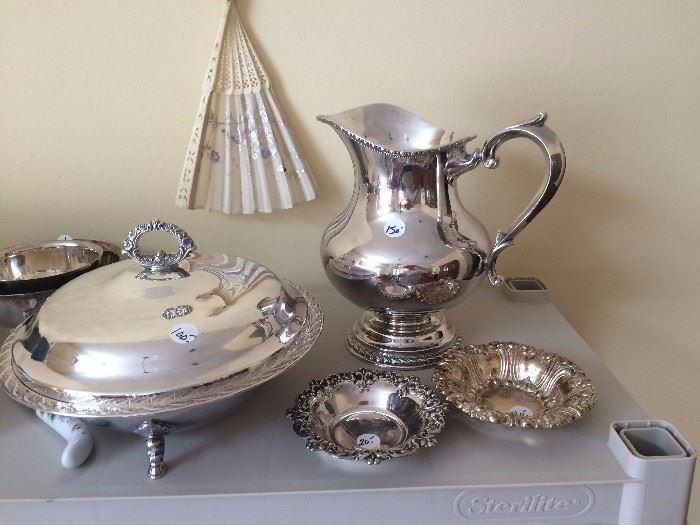 Silver Plate serving pieces