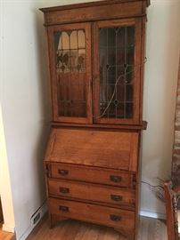 Antique Secretary Cabinet
