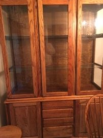 Oak Hutch