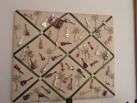 Collectible Guitar Pins