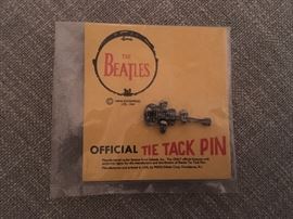 Vintage original Beatles Tie Tac Pin - Carded