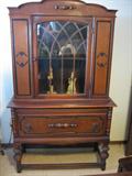 Antique Hutch - Walnut 1920's
