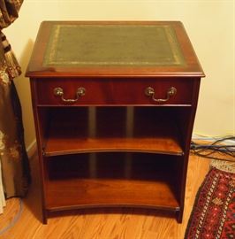 Lot 83 (detail): Mahogany desk/printer stand.