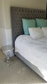 Aluminum Side Table - $40