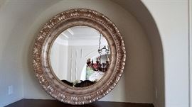 Dining Room Round Mirror - $350