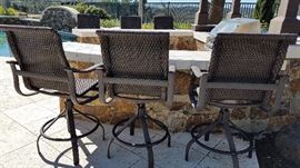 Patio Tropitone Barstools - (568 each) - $175 each (6 available)