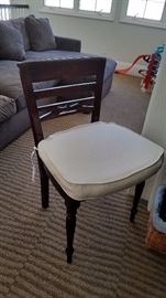 Side Chair w/Cain Seat & Cushion - $55