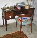 Writing desk and chair