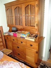 Nice hard rock maple sideboard