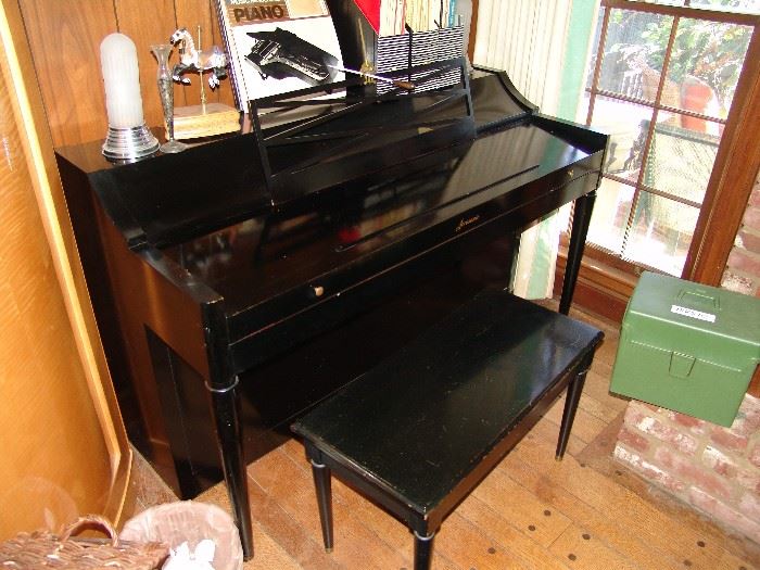 Ebony piano