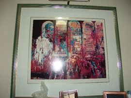 Leroy Nieman signed print