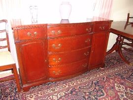 Mahogany sideboard