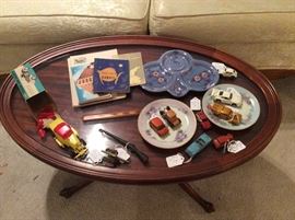 Cars, toys, Hawaiiana, lustreware 