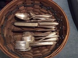 Old Silverplate flatware