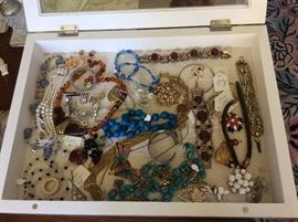 Some of the Vintage jewelry 