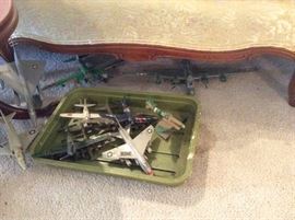 Vintage model planes