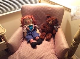Raggedy Ann  vintage teddy 