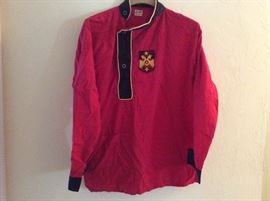 Great tunic shirt with Nehru collar & double Phoenix patch