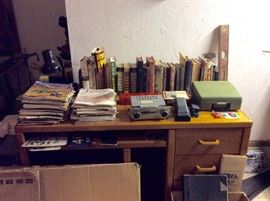 Books & desk