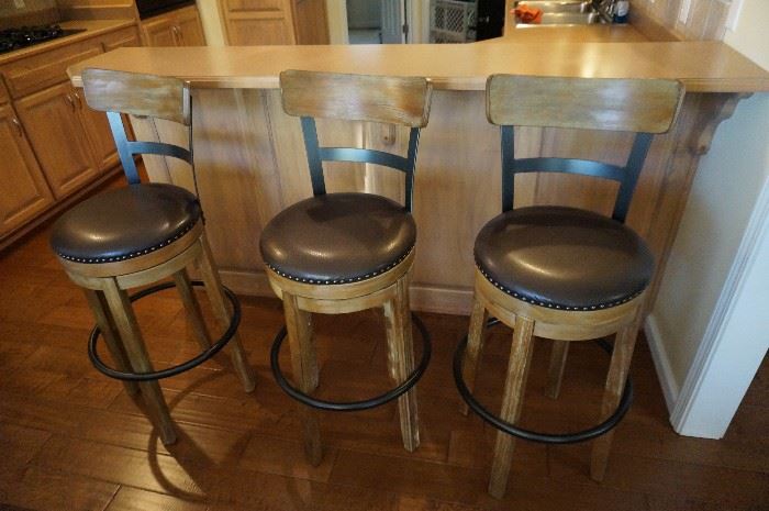 Ashley 30"  bar stools 