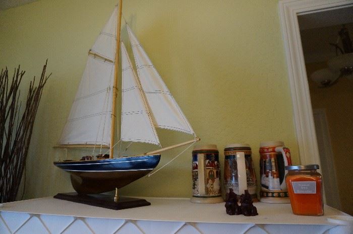 Stein Collection, sailboat