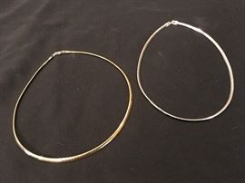 $15.00 each gold & silver