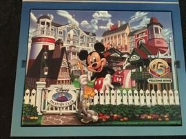 Disney Vacation Club 15th Anniversary Commemorative Giclee Print $110.00