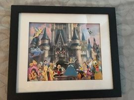Disney Unique pin picture 15"-W 13"H  $175.00