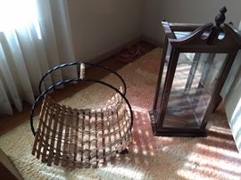 Curio Cabinet and Firewood Holder