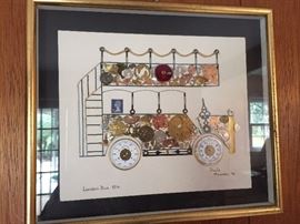 London bus - artwork