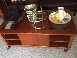 Coffee Table, Pitcher and basin and more