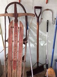 Rocket Plane Sled and tools