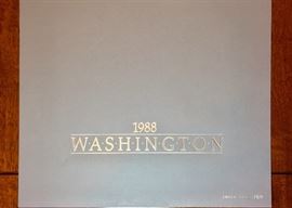 Harlequin Duck, Bull Kelp. 1988 Washington State Waterfowl Stamp Print Program