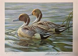 Signed/numbered print: 1988 Canada Conserving Wildlife Habitat. Robert Bateman.